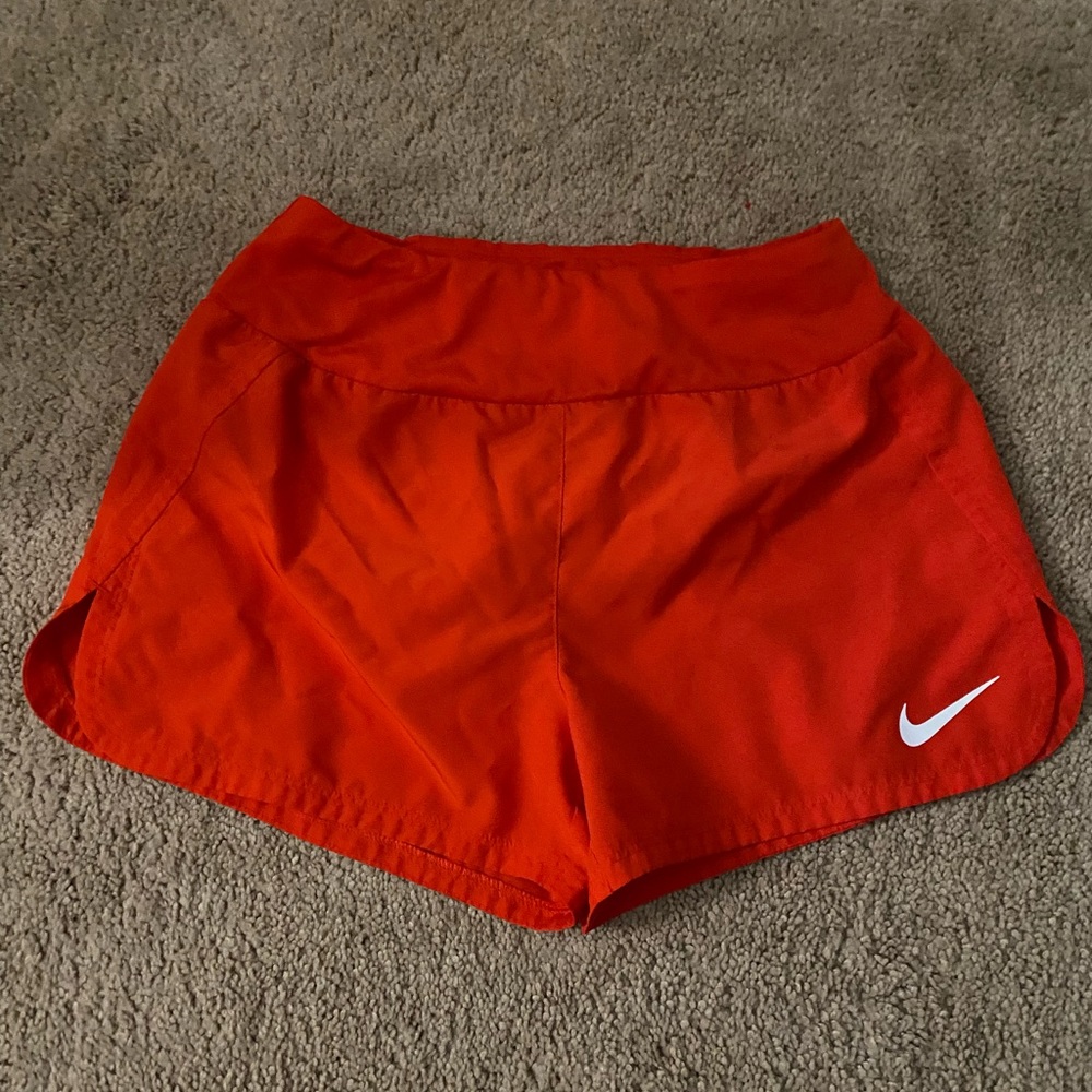 Red Nike Win Shorts